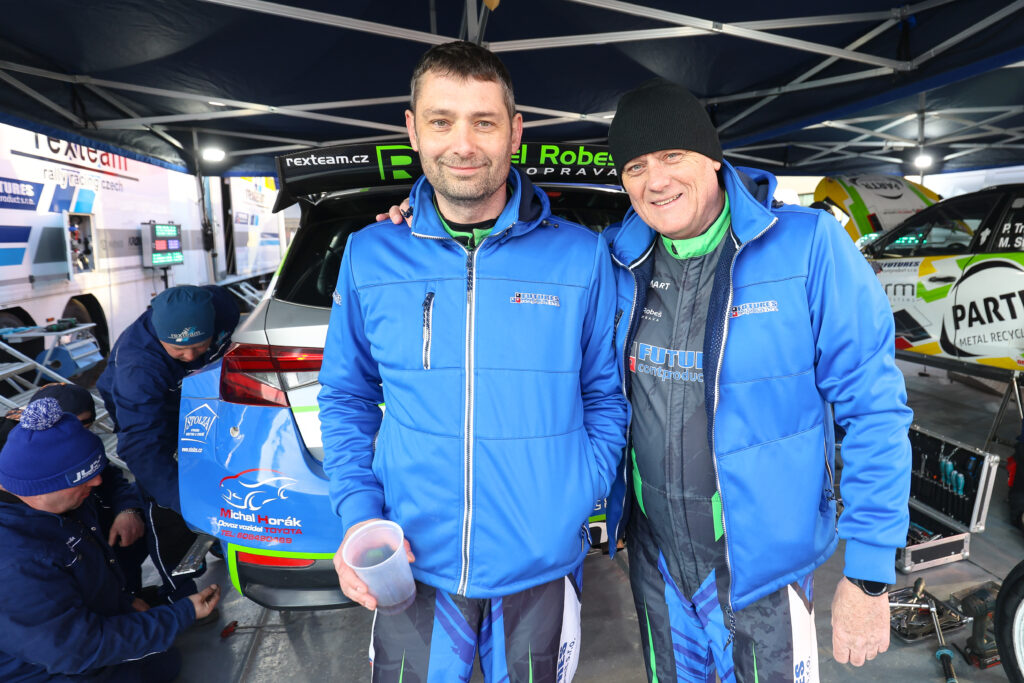 Fotka z rally závodů