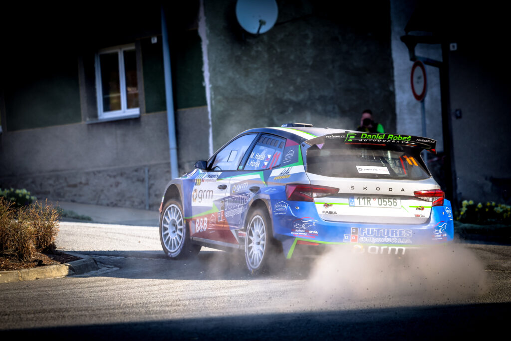 Fotka z rally závodů
