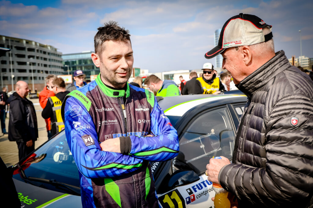Fotka z rally závodů
