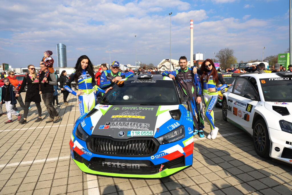 Fotka z rally závodů