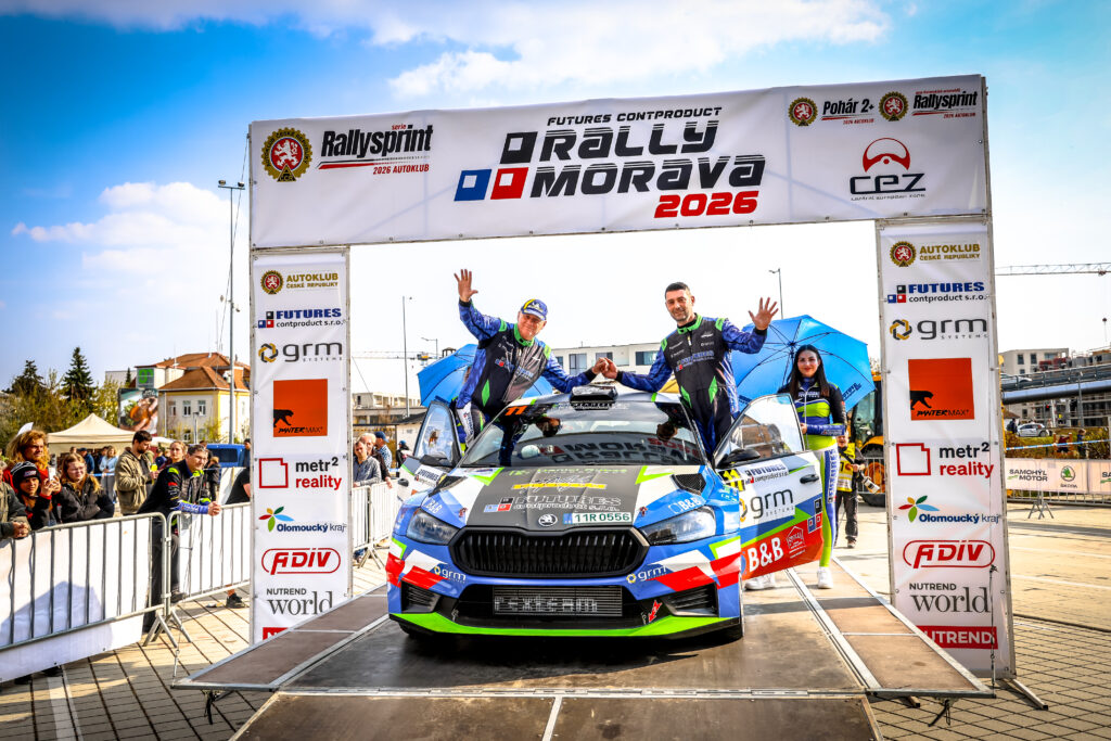 Fotka z rally závodů