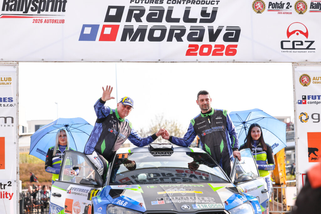 Fotka z rally závodů