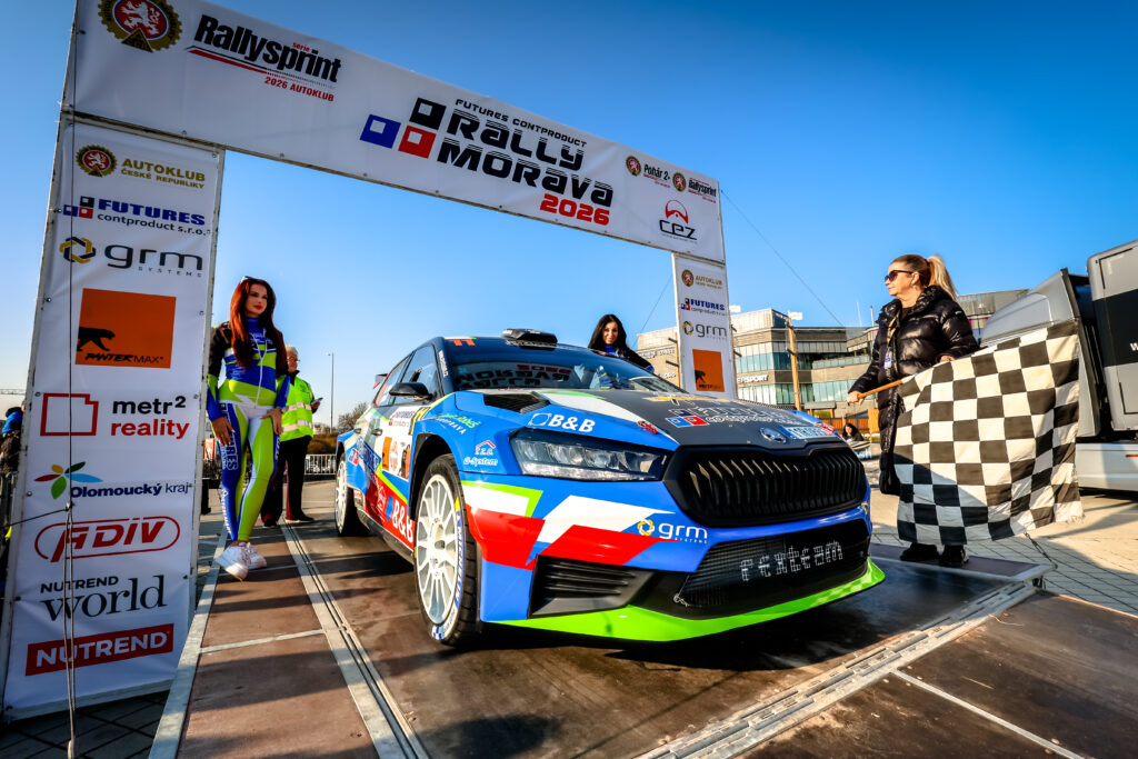 Fotka z rally závodů