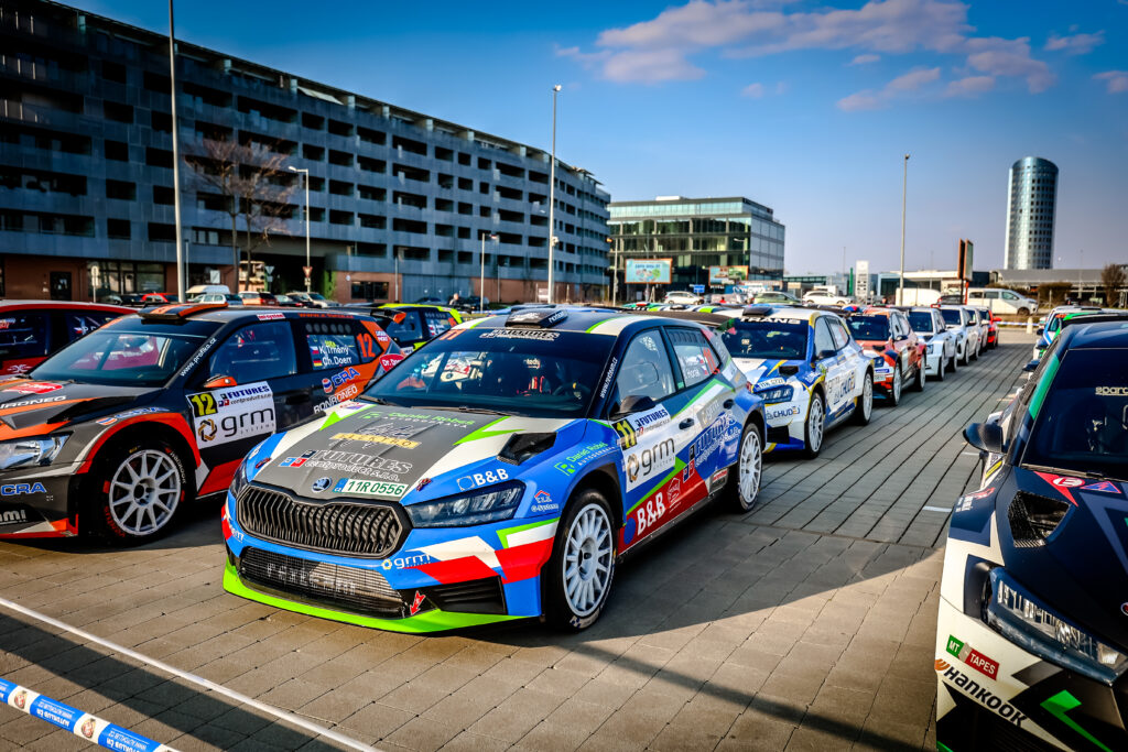 Fotka z rally závodů
