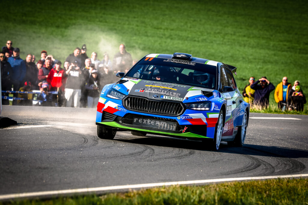 Fotka z rally závodů
