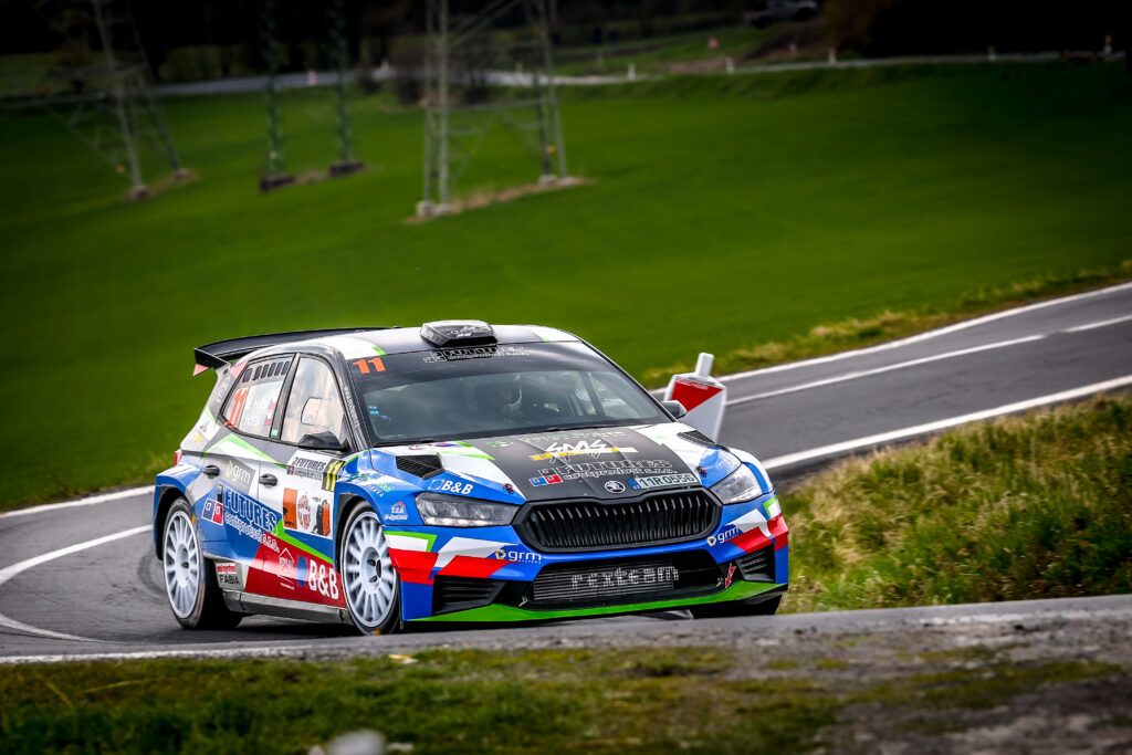 Fotka z rally závodů