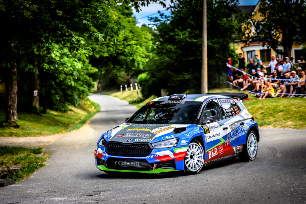 Fotka z rally závodů