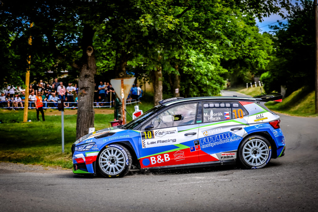 Fotka z rally závodů