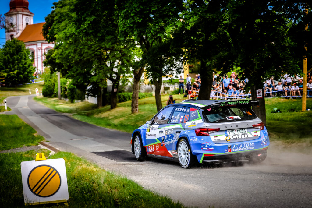 Fotka z rally závodů