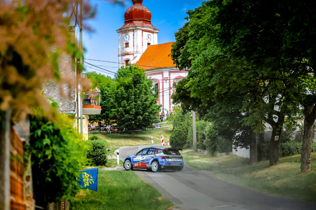Fotka z rally závodů