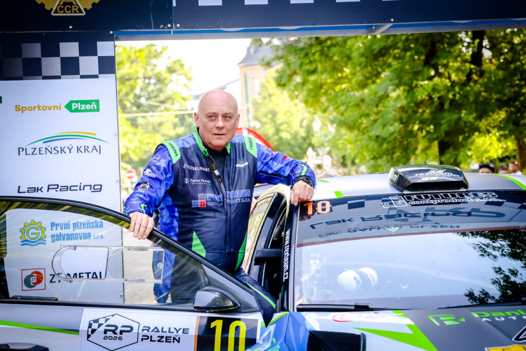 Fotka z rally závodů