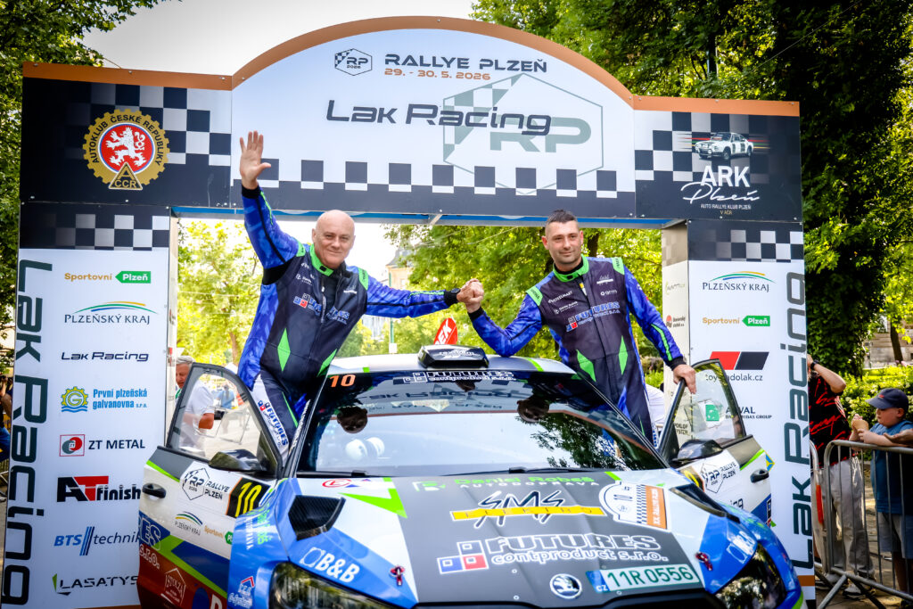 Fotka z rally závodů