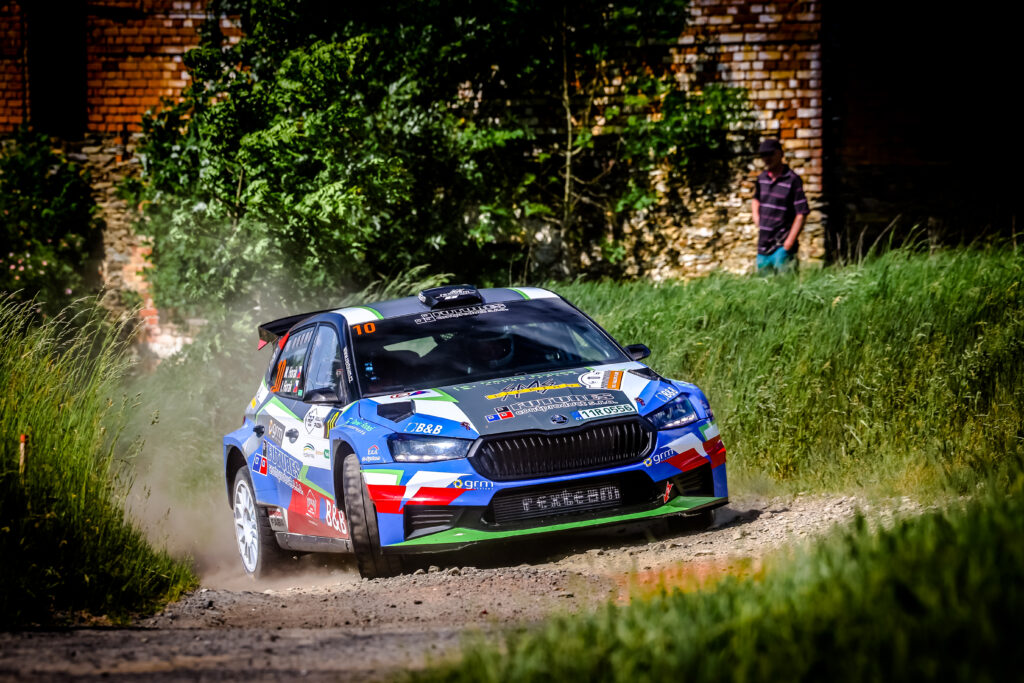 Fotka z rally závodů