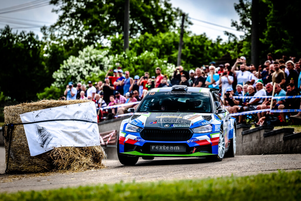 Fotka z rally závodů