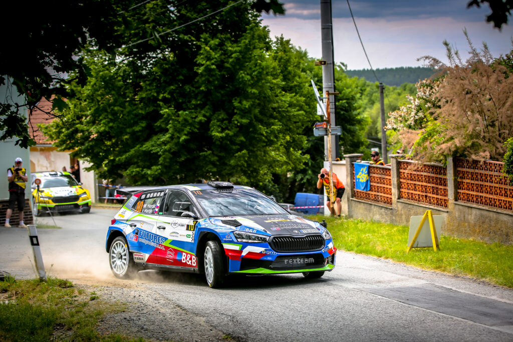 Fotka z rally závodů