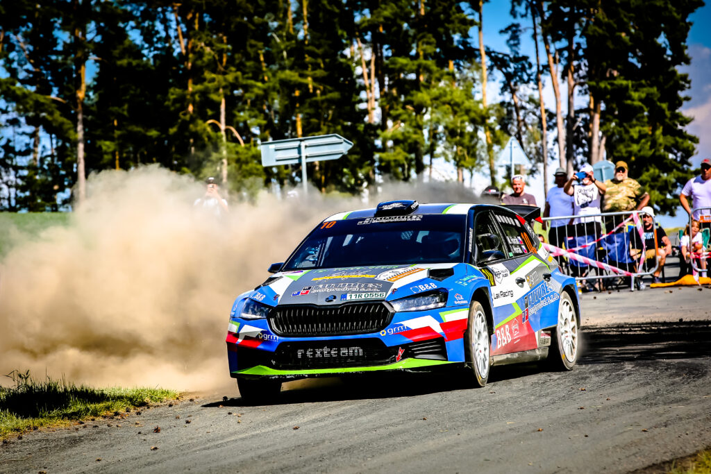 Fotka z rally závodů