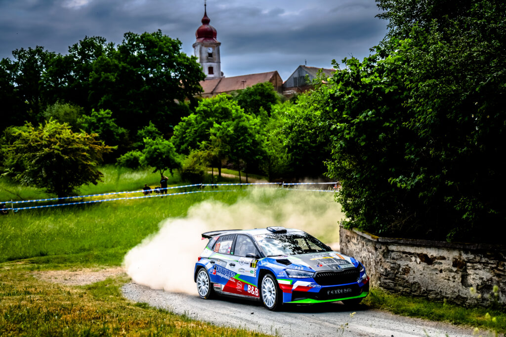 Fotka z rally závodů