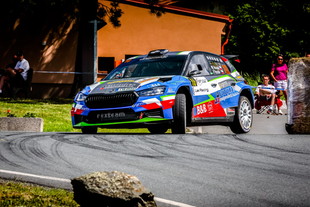 Fotka z rally závodů