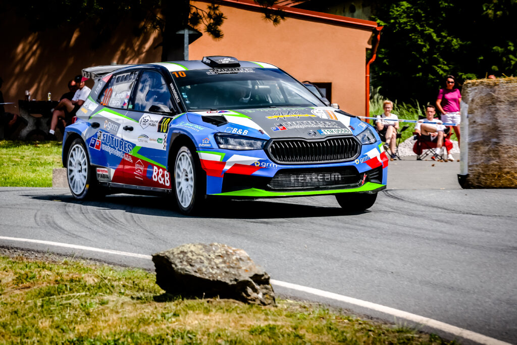 Fotka z rally závodů