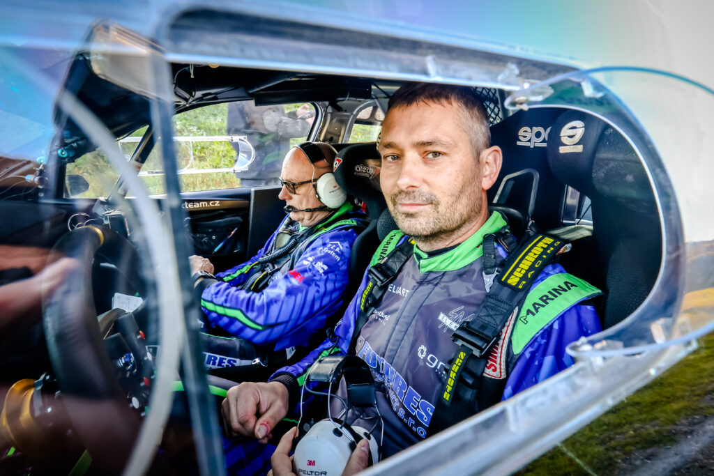 Fotka z rally závodů