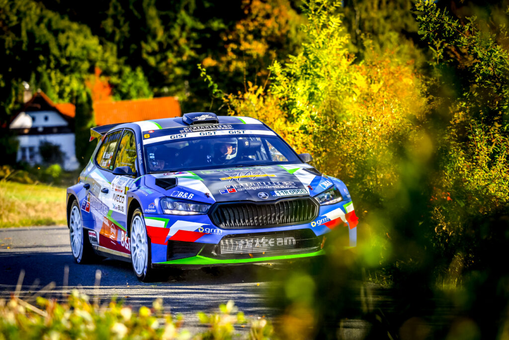 Fotka z rally závodů
