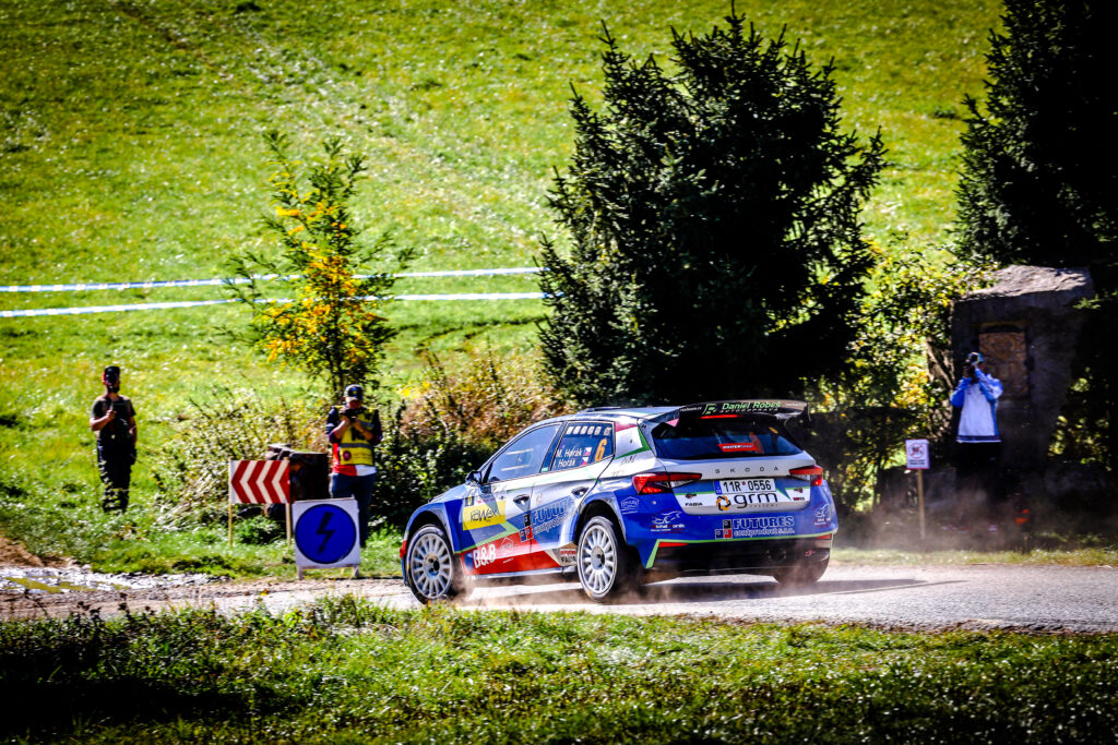 Fotka z rally závodů