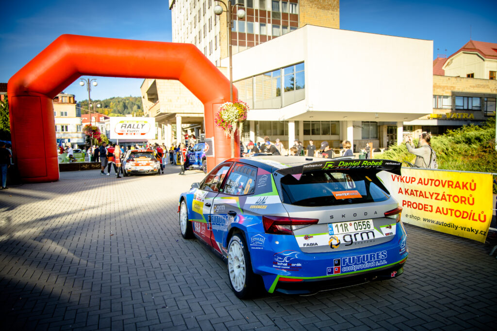 Fotka z rally závodů