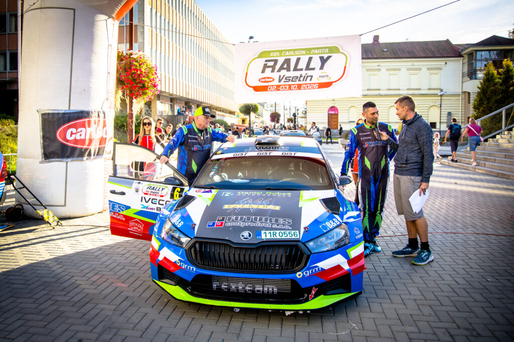 Fotka z rally závodů
