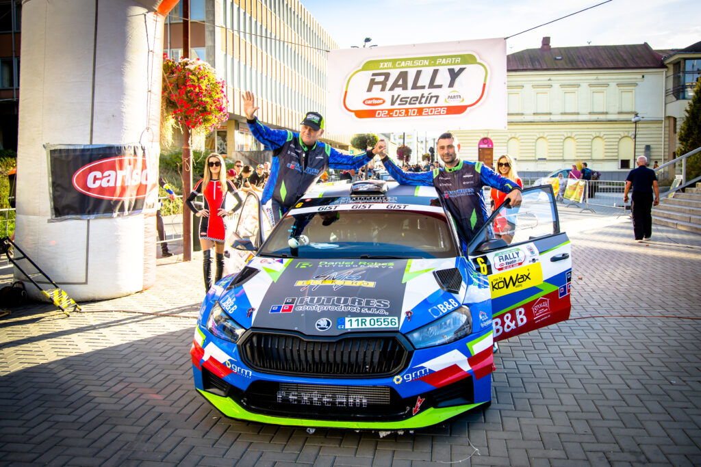 Fotka z rally závodů