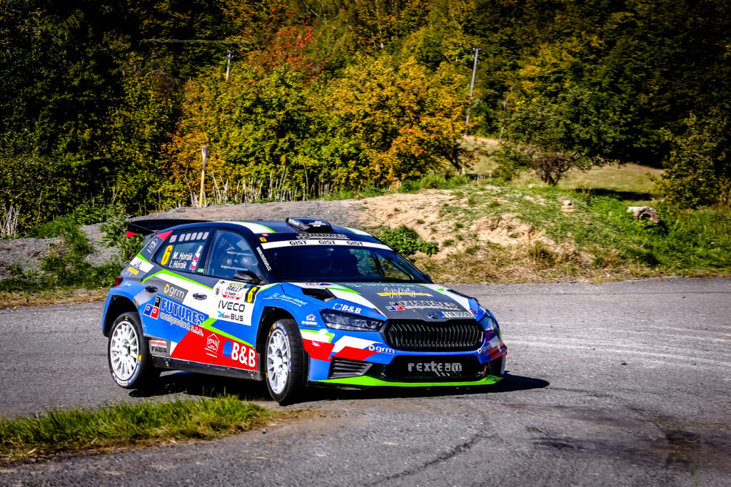 Fotka z rally závodů