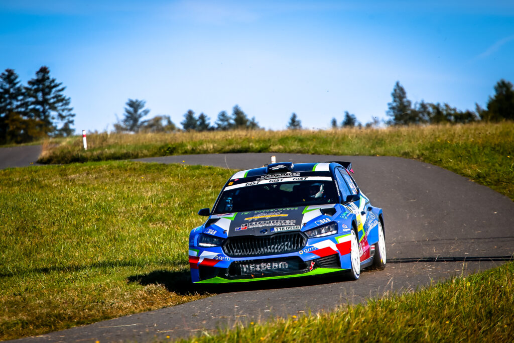 Fotka z rally závodů